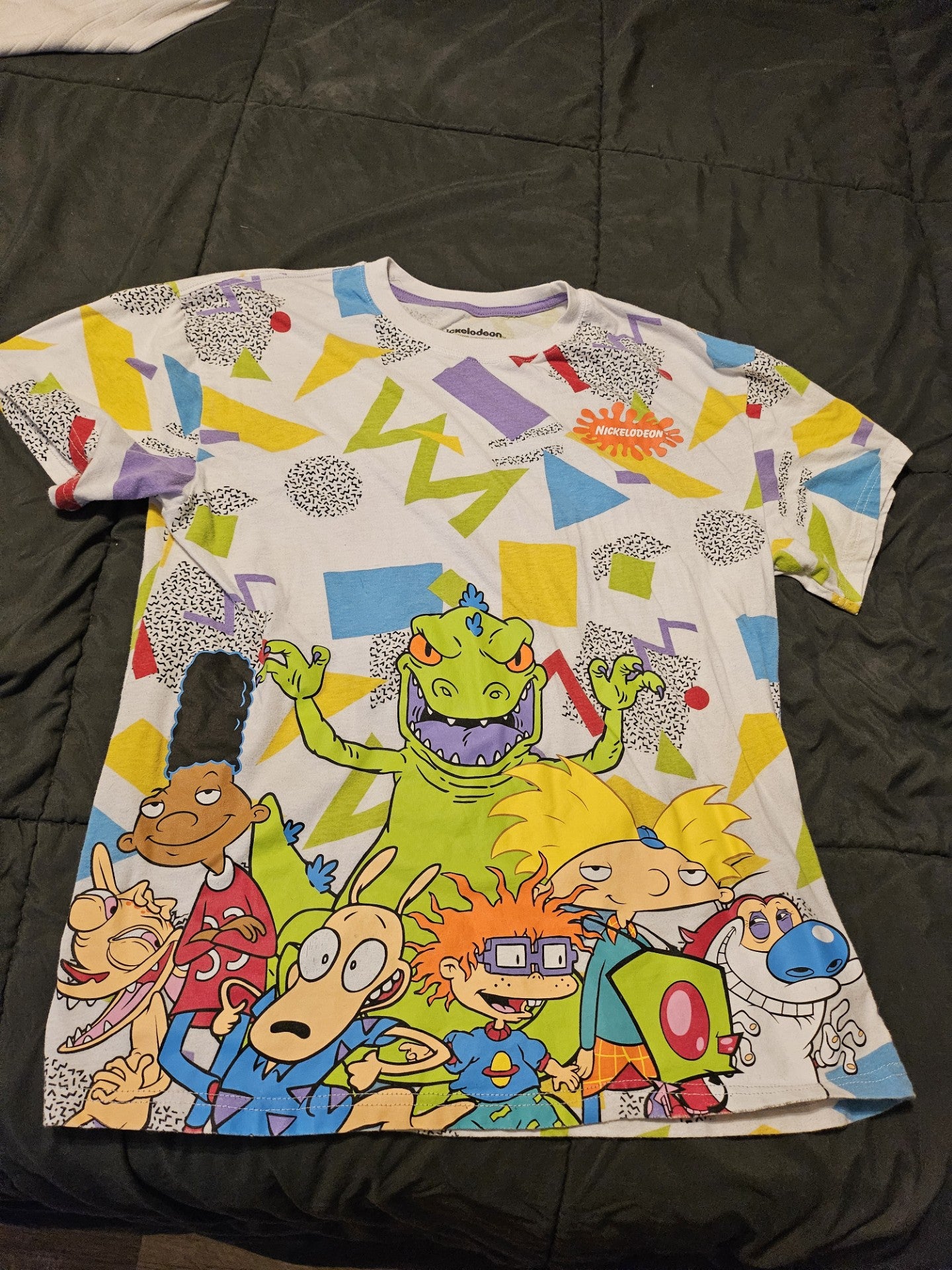 Nickelodeon 2020 Retro Graphic T-Shirt, Unisex Size Medium (M)