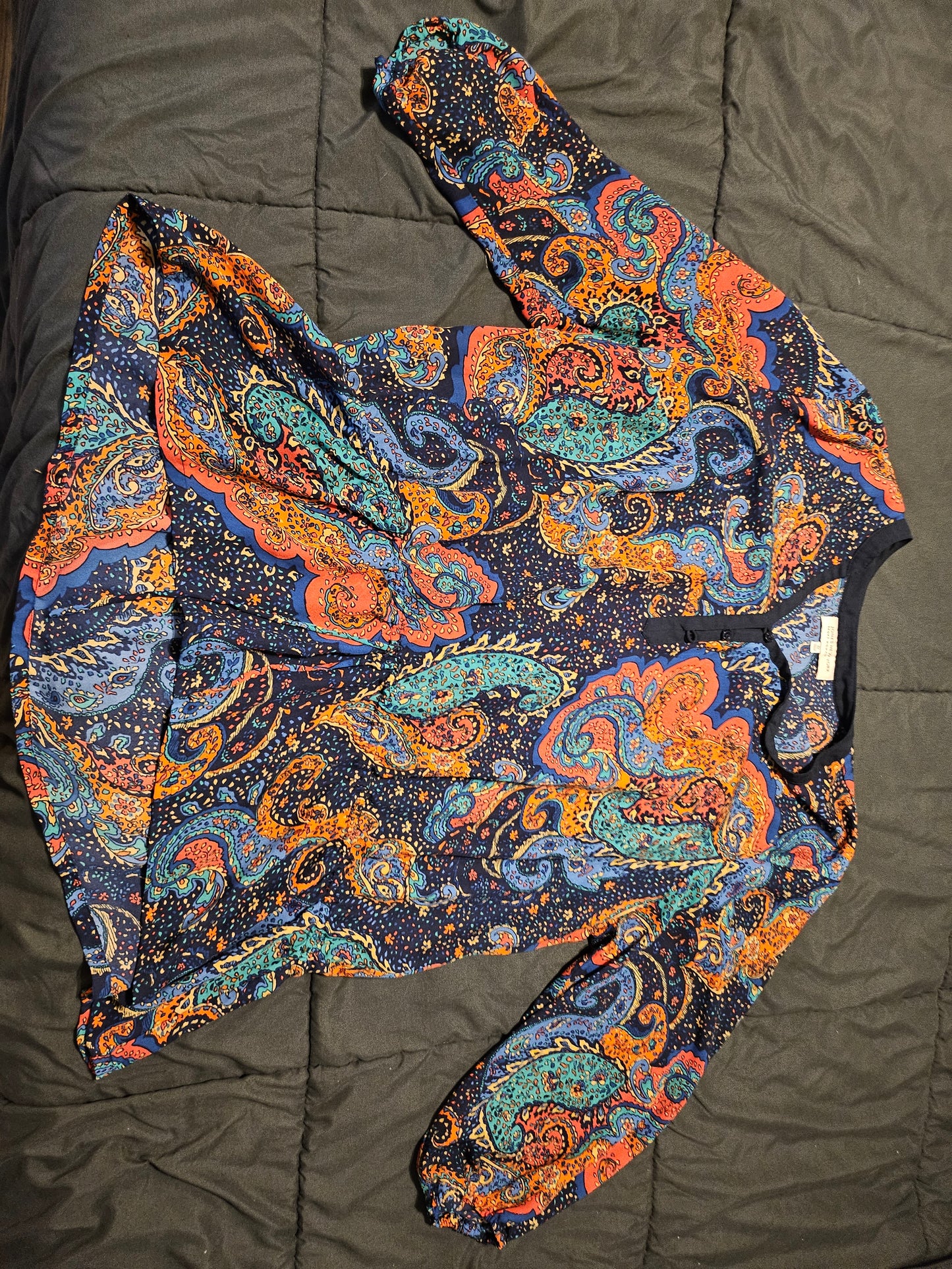 Jones New York Blouse 2X Long Sleeve