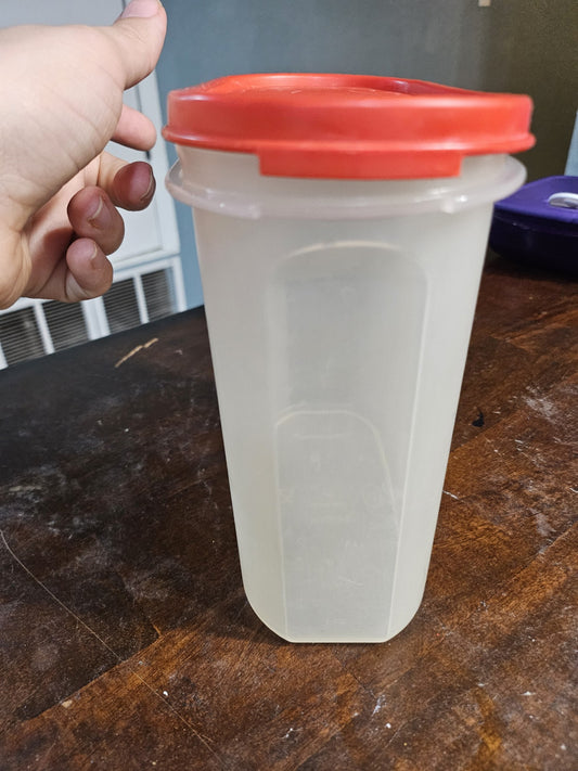 Tupperware Modular Mates Oval #3 Storage Container – 7 ¼ Cups (1.7 Liters) (with original lid)